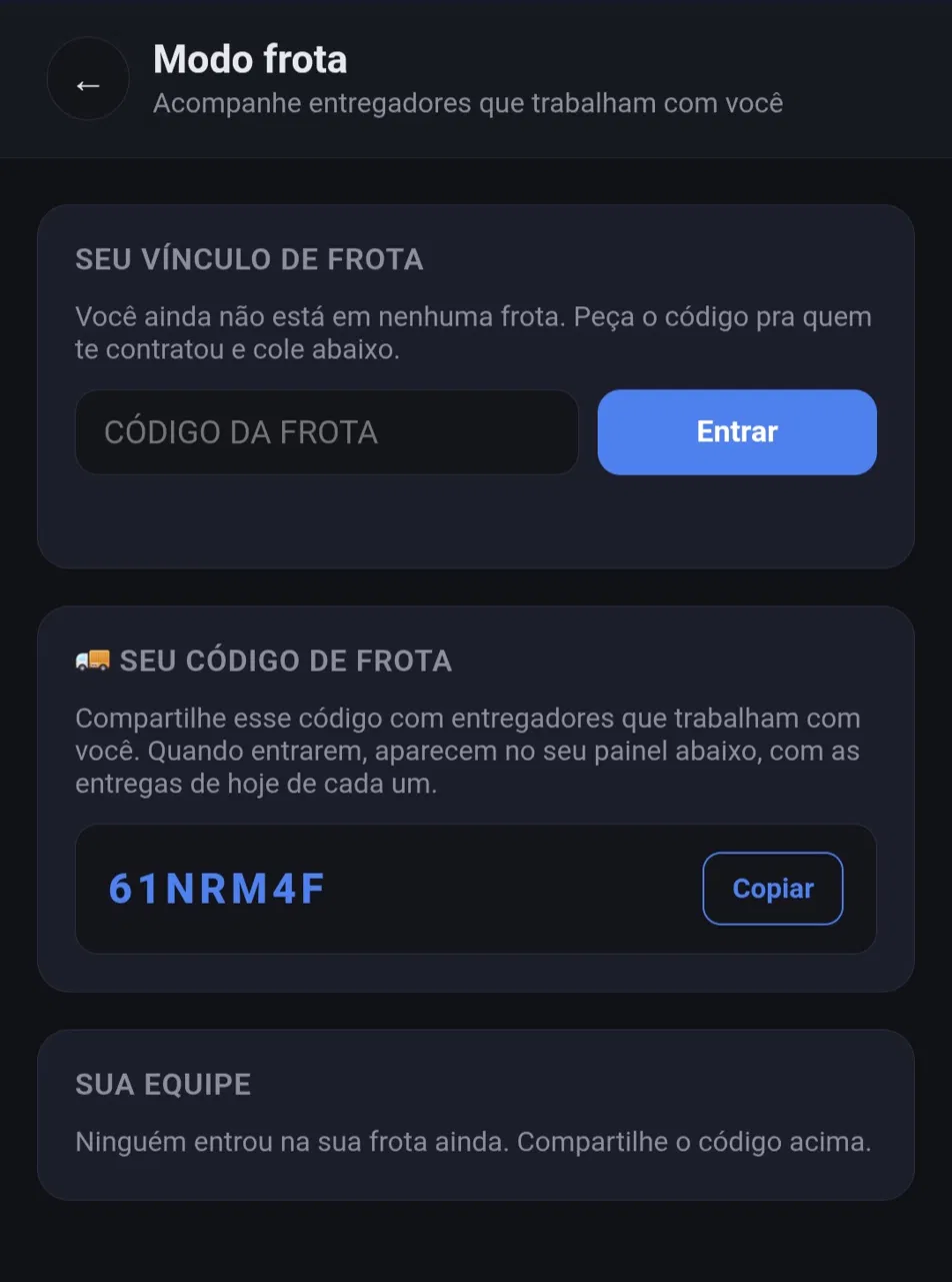 Modo frota